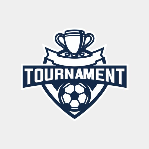 Tournament Football logo template 03 Thumbnail