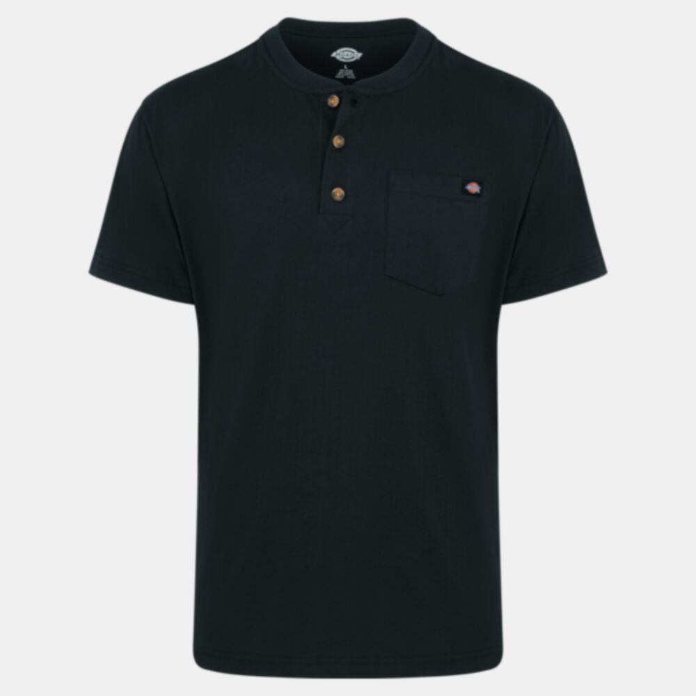 Heavyweight Traditional Short Sleeve Henley Thumbnail