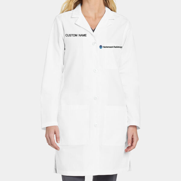 Customizable Women's Long Lab Coat Thumbnail