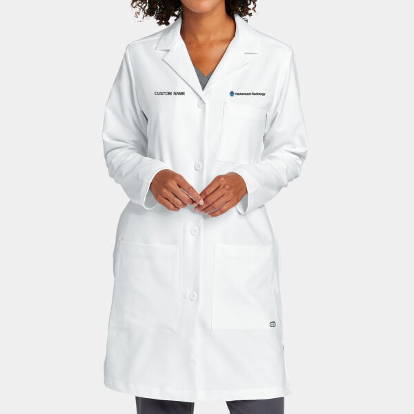 Customizable Women's Long Lab Coat Thumbnail