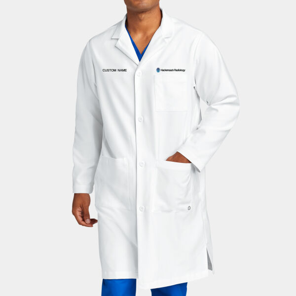 Customizable Men's Long Lab Coat Thumbnail
