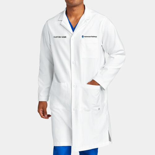 Customizable Men's Long Lab Coat Thumbnail
