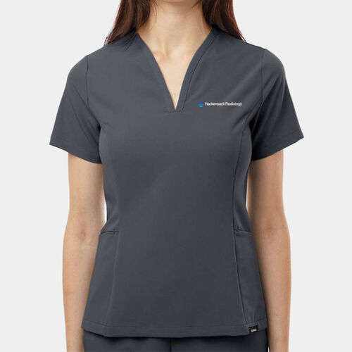 Women’s Calix Fit & Flare Scrub V-Neck Top Thumbnail