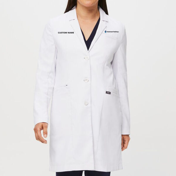 Customizable Women's Bellevue Long Lab Coat Thumbnail