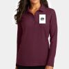 Women's Silk Touch Long Sleeve Polo Thumbnail